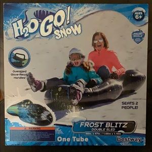 H2OGO! Snow Frost Blitz Inflatable Double Sled